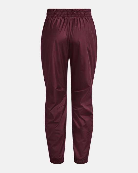 Women's Project Rock Woven Pants in Maroon image number 5
